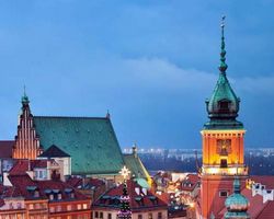 WHAT ARE THE GEOGRAPHICAL COORDINATES OF WARSAW?